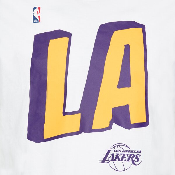 Мъжка тениска NIKE ТЕНИСКА LOS ANGELES LAKERS dr6723-100 цвят бял