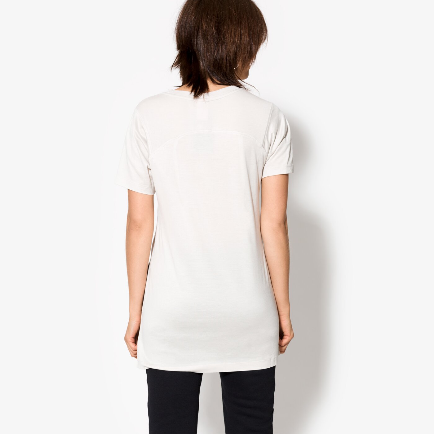 Дамска тениска NIKE ТЕНИСКА LS ТОП SS BND 867689072 цвят бял