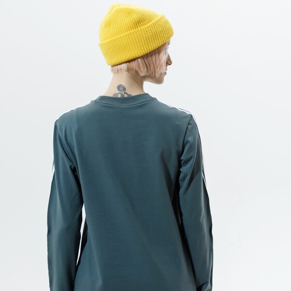 Дамска тениска ADIDAS ТЕНИСКА 3STR LONGSLEEVE gn2959 цвят зелен