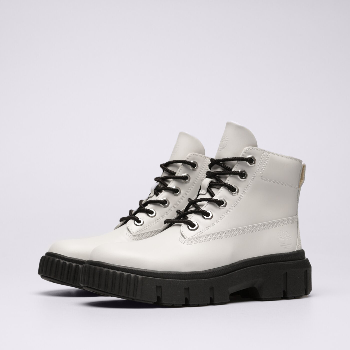 Дамски кежуал TIMBERLAND GREYFIELD LEATHER BOOT tb0a41zw1001 цвят бял