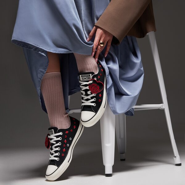 Дамски маратонки CONVERSE CHUCK TAYLOR ALL STAR  a13651c цвят черен