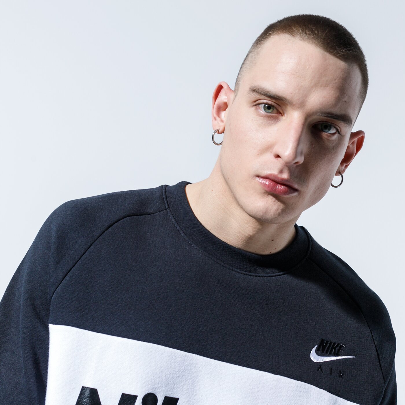 Мъжки суичър NIKE СУИТЧЪР AIR cj4827-011 цвят черен