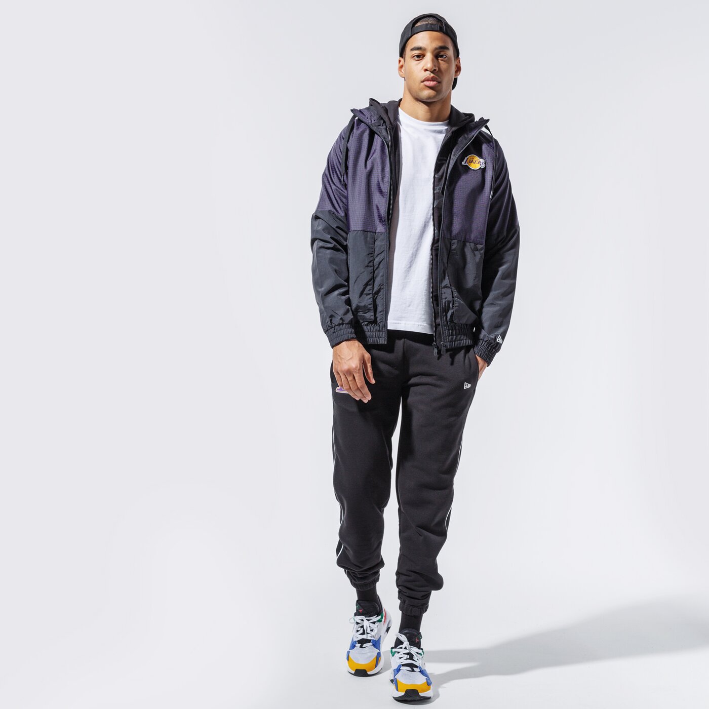 Мъжко преходно яке NEW ERA ЯКЕ NBA CHECK RIPSТОП WINDBREAKER LOSLAK TRP 12485681 