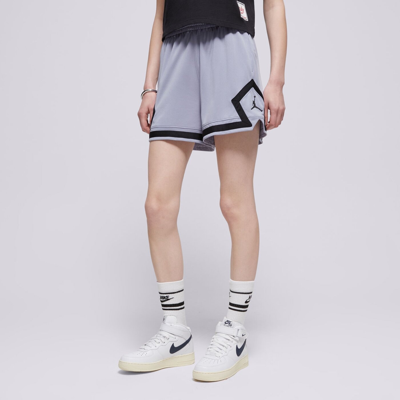 Дамски къси панталони JORDAN ШОРТИ W J SPT DMND SHORT 4" fn5134-519 цвят виолетов