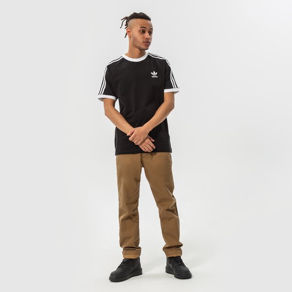 Мъжка тениска ADIDAS ТЕНИСКА 3-STRIPES TEE gn3495 цвят черен
