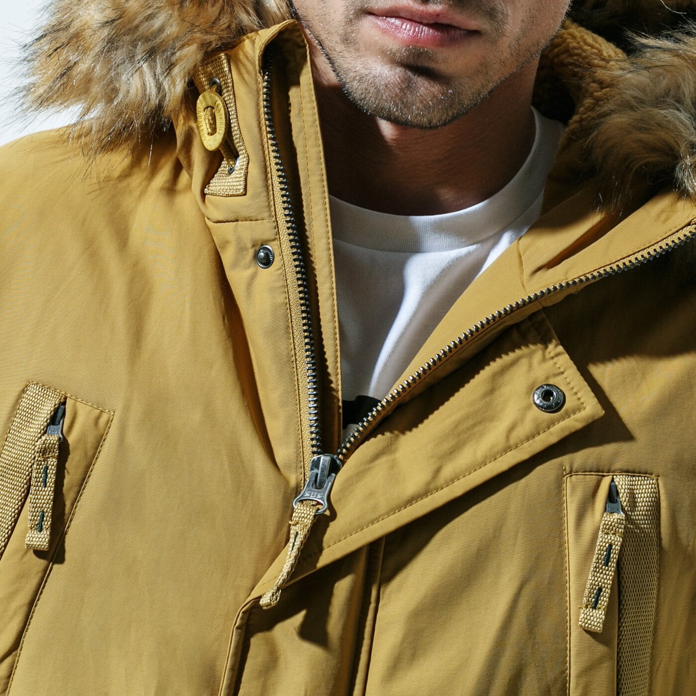 Мъжко зимно яке CONFRONT ЯКЕ ЗИМНО NERS JKT cfv320kud02001 цвят горчица