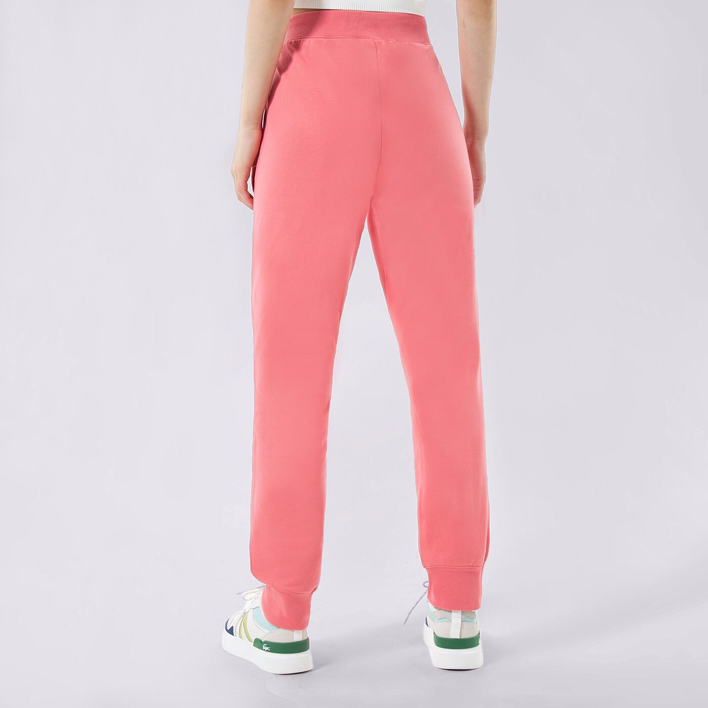 Дамски панталони CHAMPION ПАНТАЛОНИ RIB CUFF PANTS 115404ps171 цвят розов