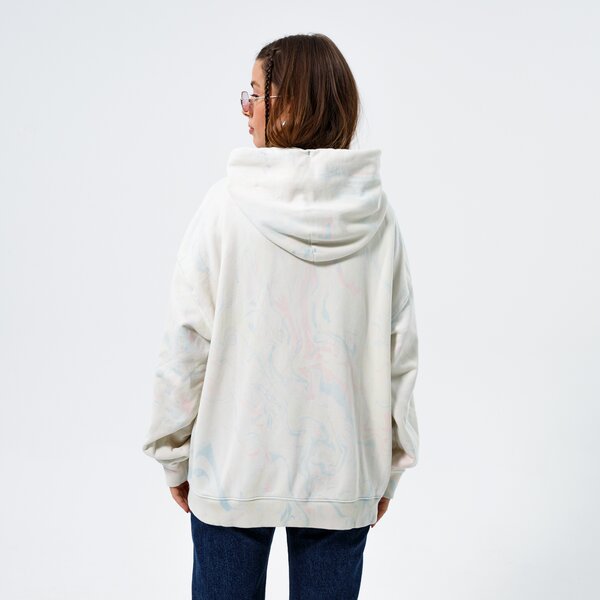 Дамски суичър LEVI'S СУИТЧЪР С КАЧУЛКА RED TAB SWEATS HOODIE a0747-0005 цвят бял