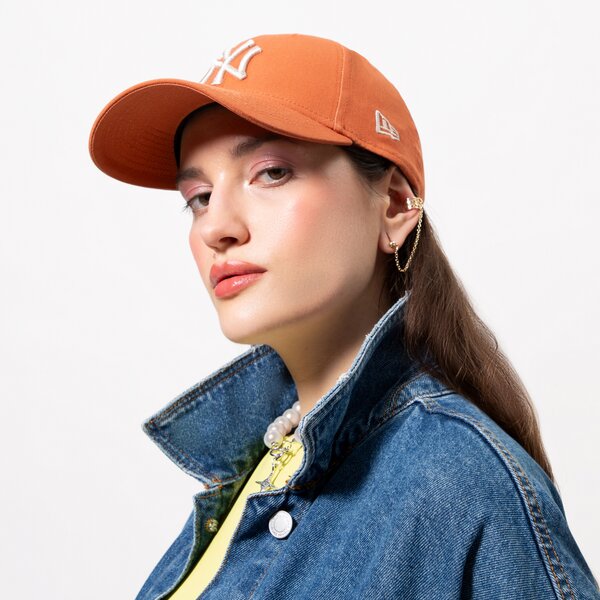 Мъжка шапка с козирка NEW ERA ШАПКА LE 940 NYY RDW NEW YORK YANKEES 60298722 цвят оранжев