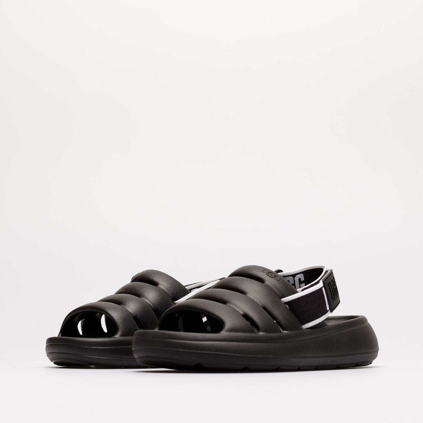 Дамски чехли и сандали UGG SPORT YEAH 1126811-black цвят черен