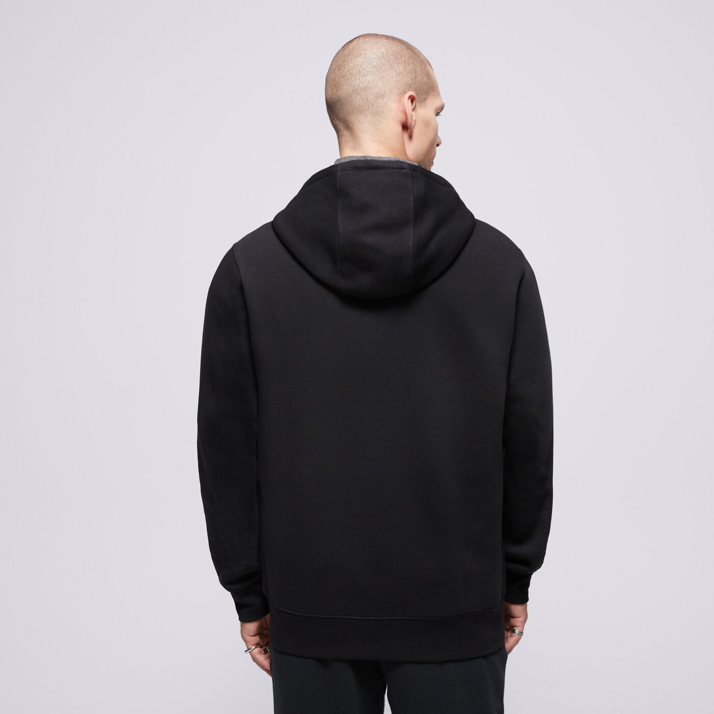 Мъжки суичър NIKE СУИТЧЪР СЪС ЗАКОПЧАВАНЕ   M NK CLUB BB FZ HOODIE fn3861-010 цвят черен
