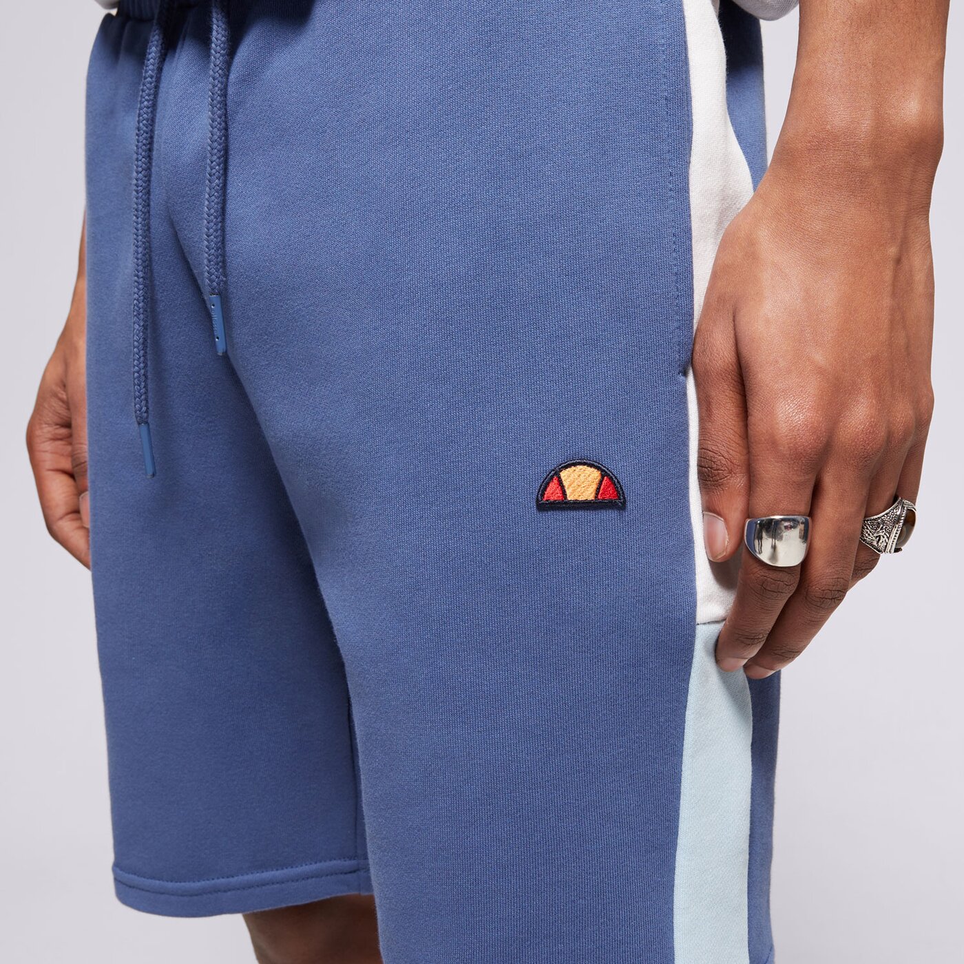 Мъжки къси панталони ELLESSE ШОРТИ TURI SHORT NAVY/BLUE/WHT shz17435379 цвят тъмносин