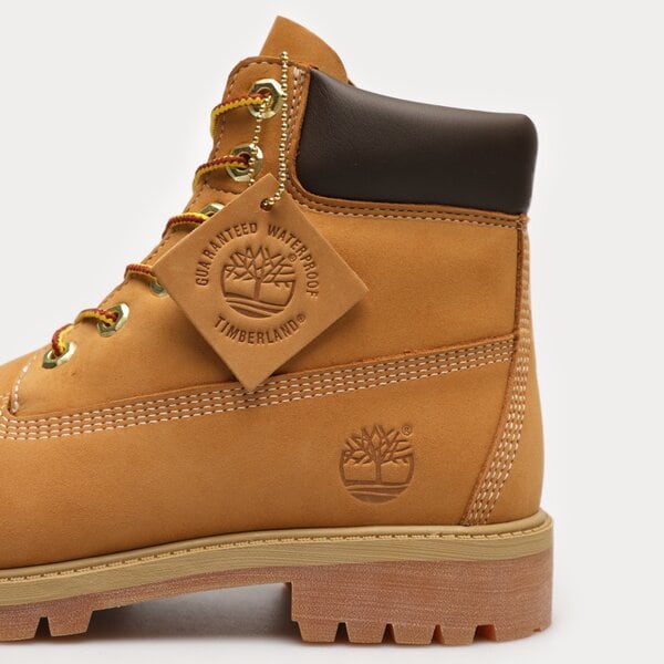 Детски боти TIMBERLAND 6 IN PREMIUM WP BOOT tb1129097131 цвят жълт