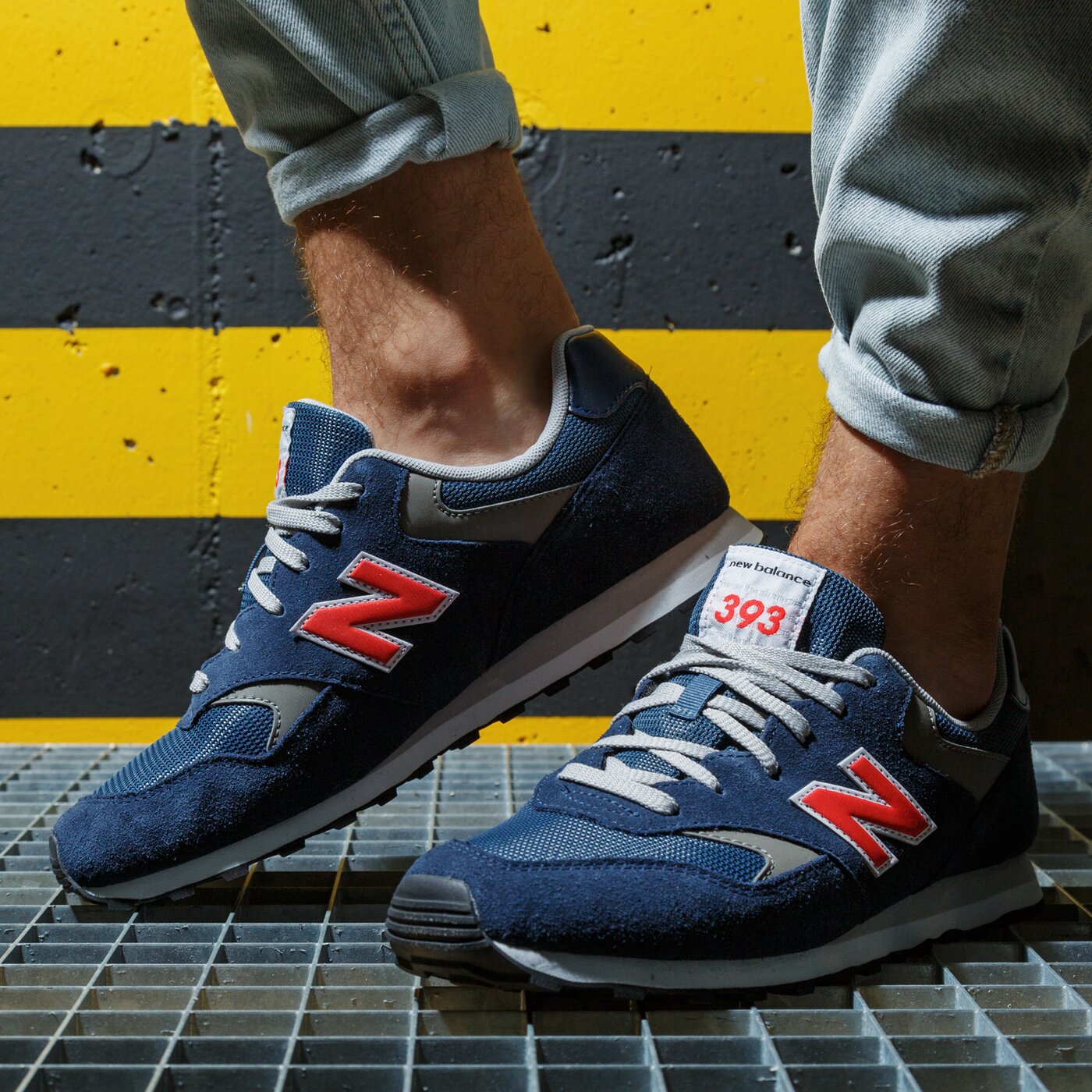 Мъжки маратонки NEW BALANCE ML393SS1 ml393ss1 цвят тъмносин