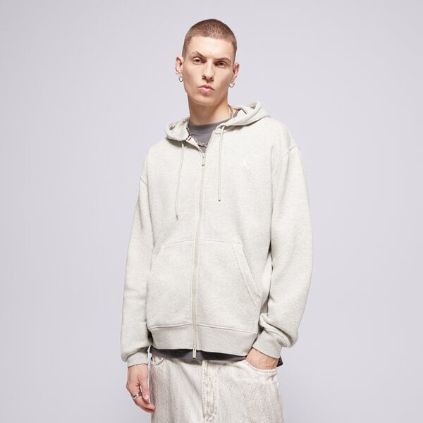 Мъжки суичър JORDAN СУИТЧЪР СЪС ЗАКОПЧАВАНЕ   JORDAN BROOKLYN FLEECE fv7289-050 цвят сив
