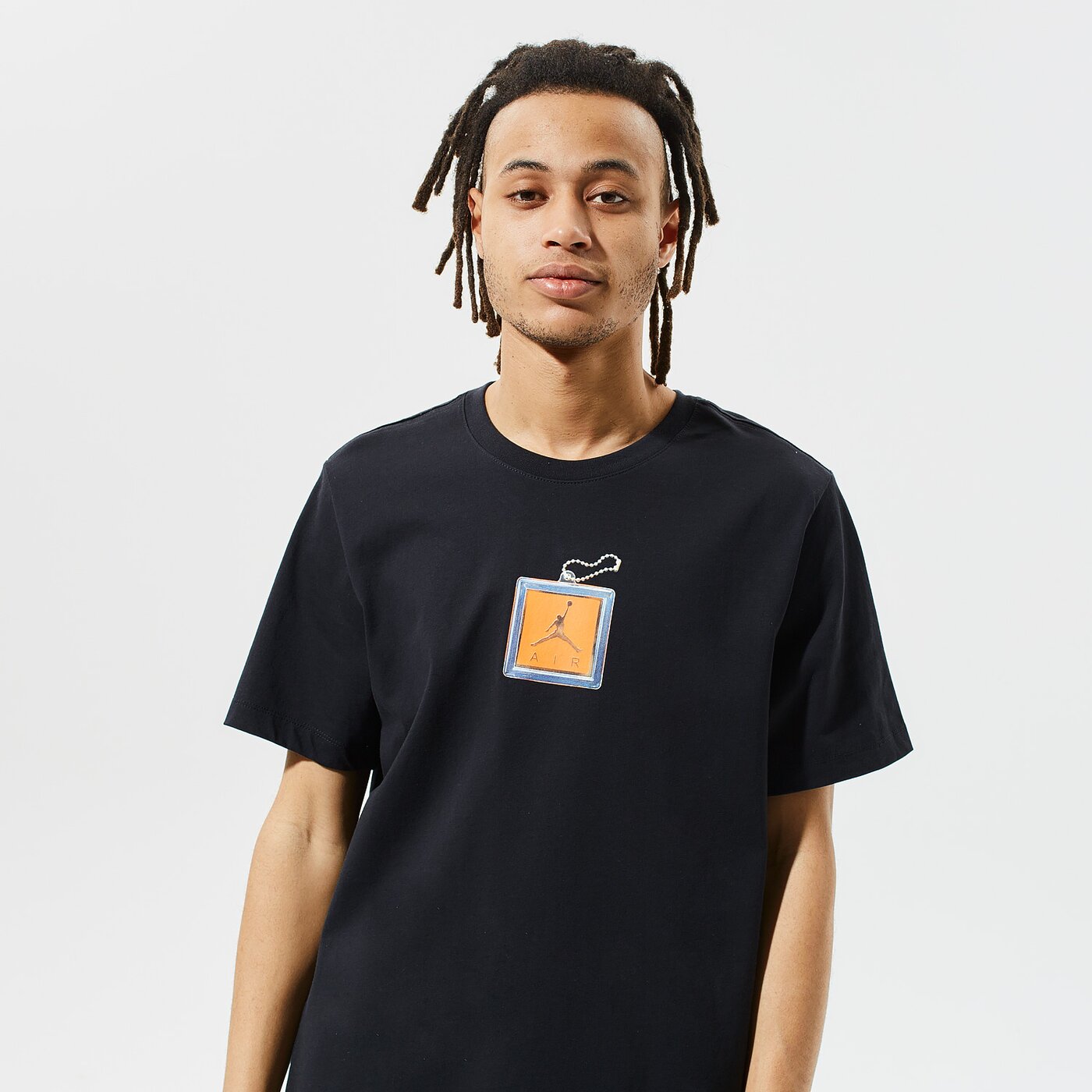 Мъжка тениска JORDAN ТЕНИСКА KEYCHAIN cv5157-010 цвят черен