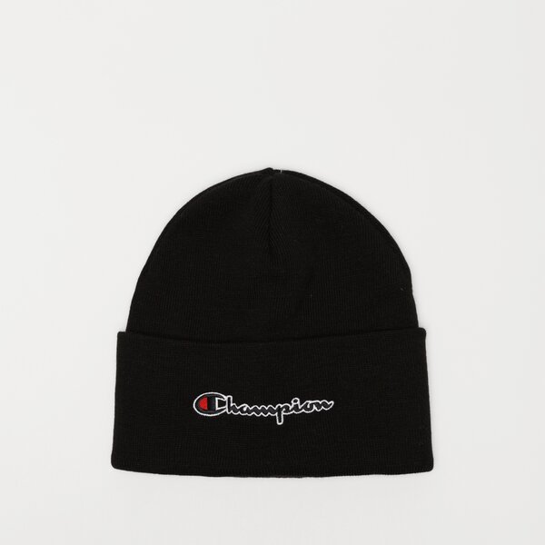 Дамска зимна шапка CHAMPION ШАПКА BEANIE CAP 805678kk001 цвят черен