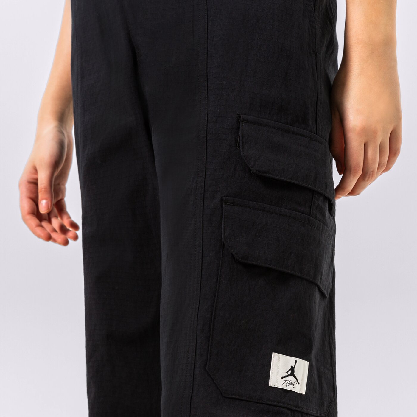 Дамски панталони JORDAN ПАНТАЛОНИ W J FLIGHT CHICAGO PANT dq4623-010 цвят черен