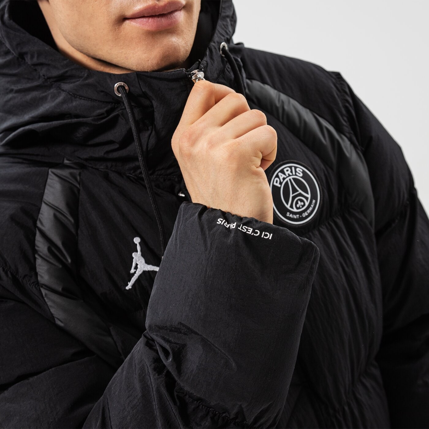 Мъжко зимно яке JORDAN ЯКЕ ЗИМНО M J PSG PUFFER JKT db6494-010 цвят черен