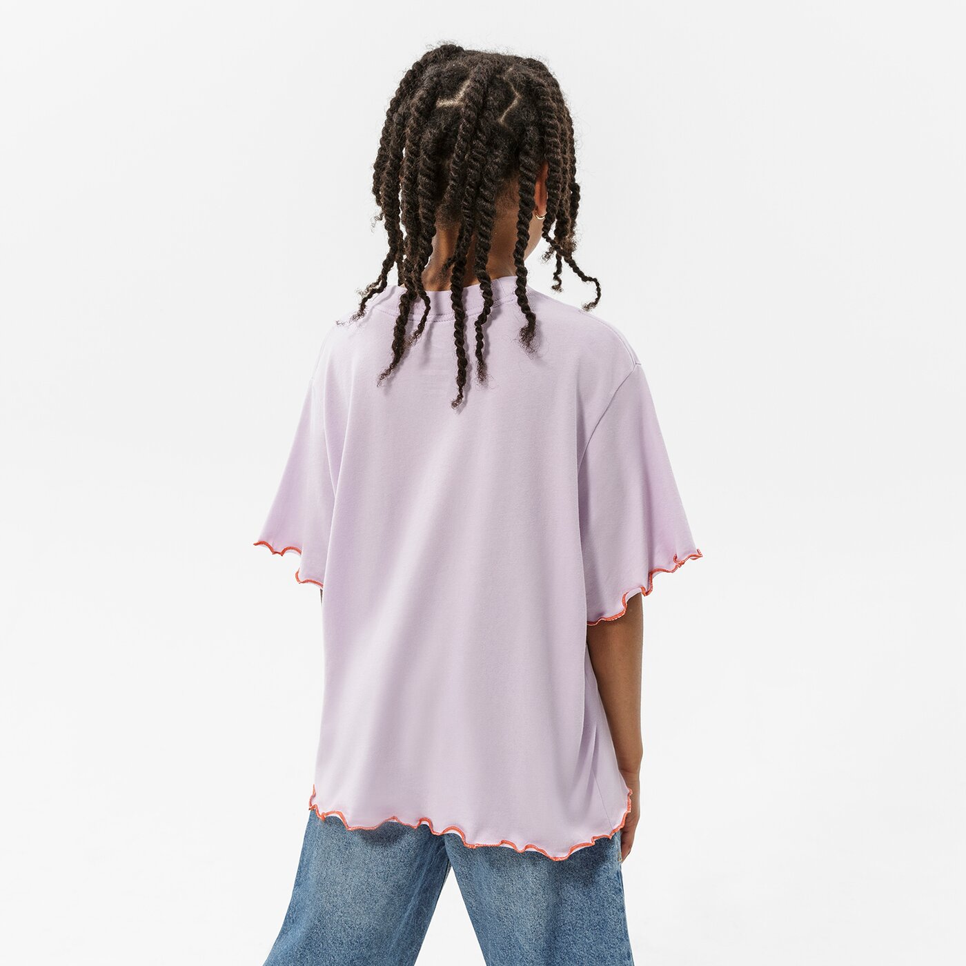 Детска тениска NIKE ТЕНИСКА G NK DF TEE ICON CLASH BOXY FR GIRL dq4392-530 цвят виолетов