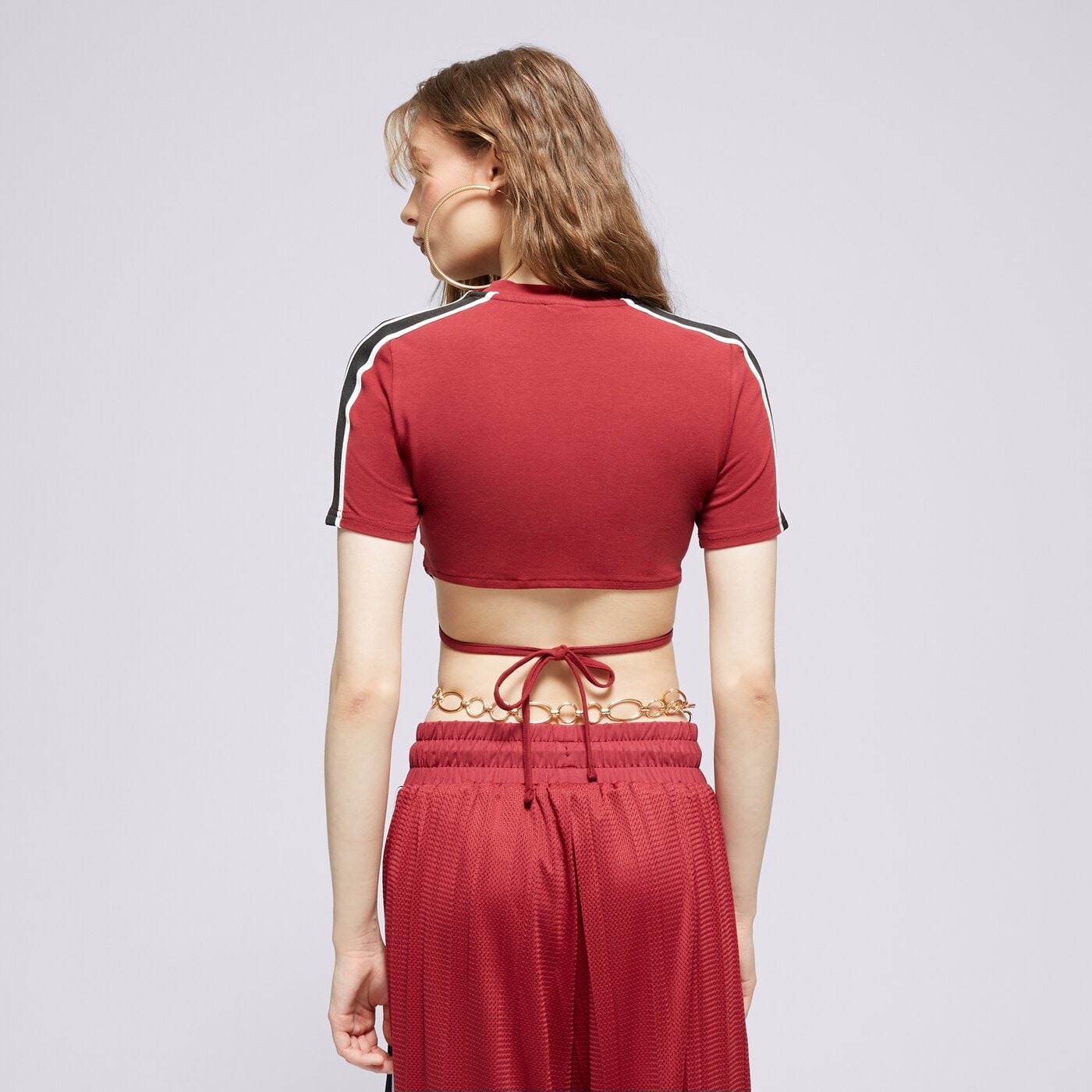 Дамска тениска ELLESSE ТЕНИСКА MALDONADO CROPPED ТЕНИСКА BRGND sgv20144800 цвят бордо