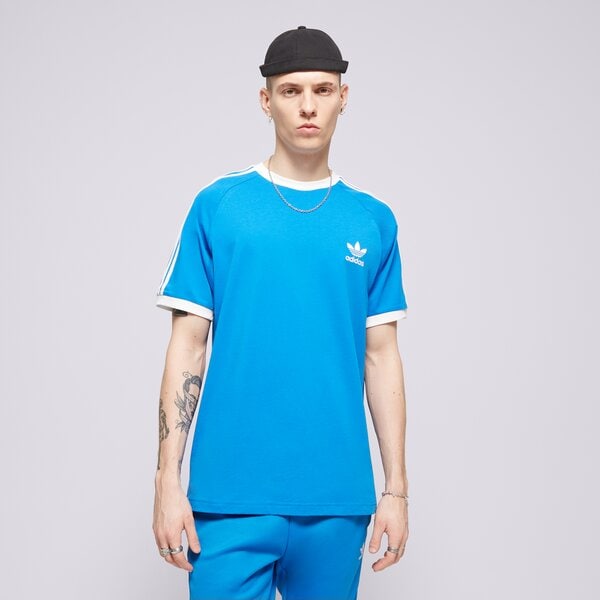 Мъжка тениска ADIDAS ТЕНИСКА 3-STRIPES TEE in7745 цвят син