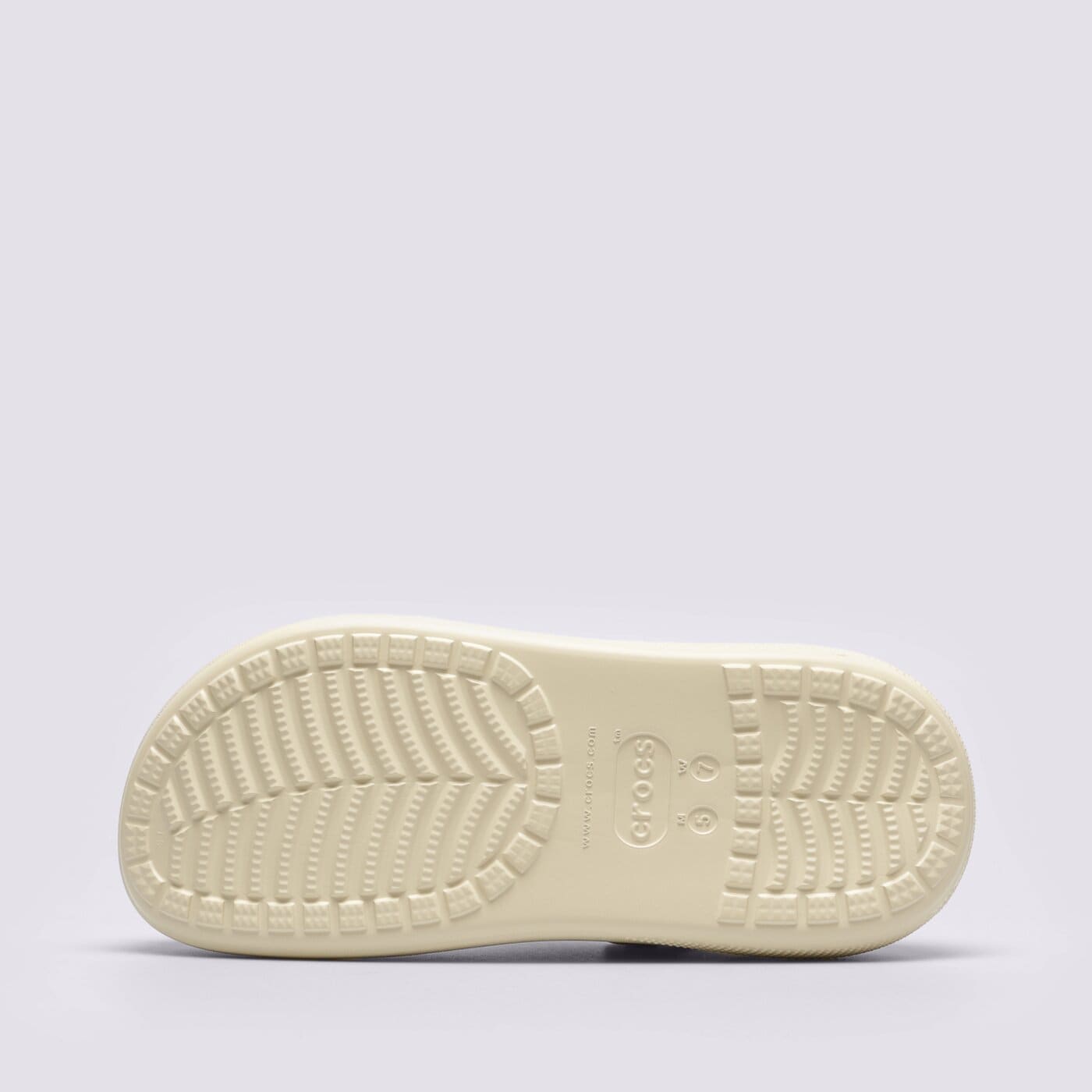 Дамски чехли и сандали CROCS CLASSIC CRUSH CLOG 207521-2y2 цвят бежов