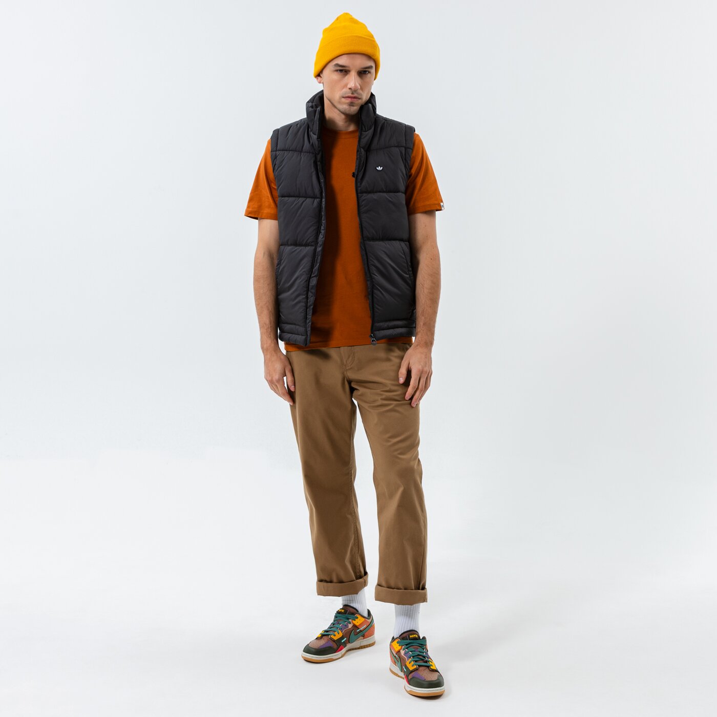 Мъжка тениска ELEMENT ТЕНИСКА GOLETTA SS z1ssp83700 цвят кафяв