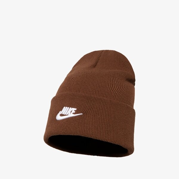 Дамска зимна шапка NIKE ЗИМНА ШАПКА U NSW BEANIE UTILITY FUTURA dj6224-259 цвят кафяв