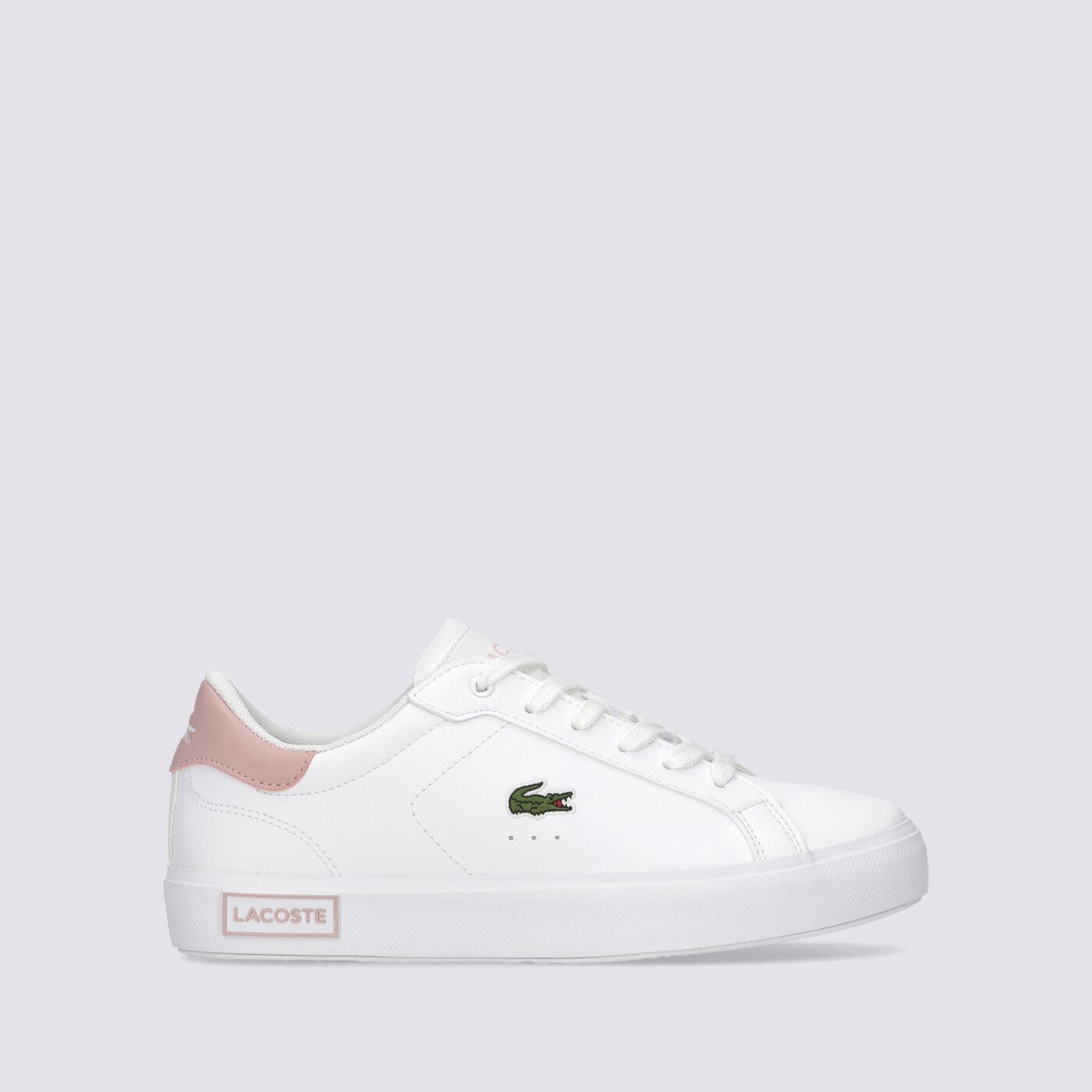 Детски маратонки LACOSTE POWERCOURT 0721 1 SUJ 741suj00141y9 цвят бял