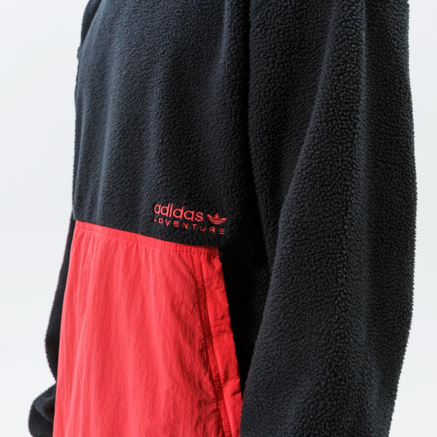 Мъжки суичър ADIDAS ПОЛАР PFLEEC HOOD h09089 цвят черен