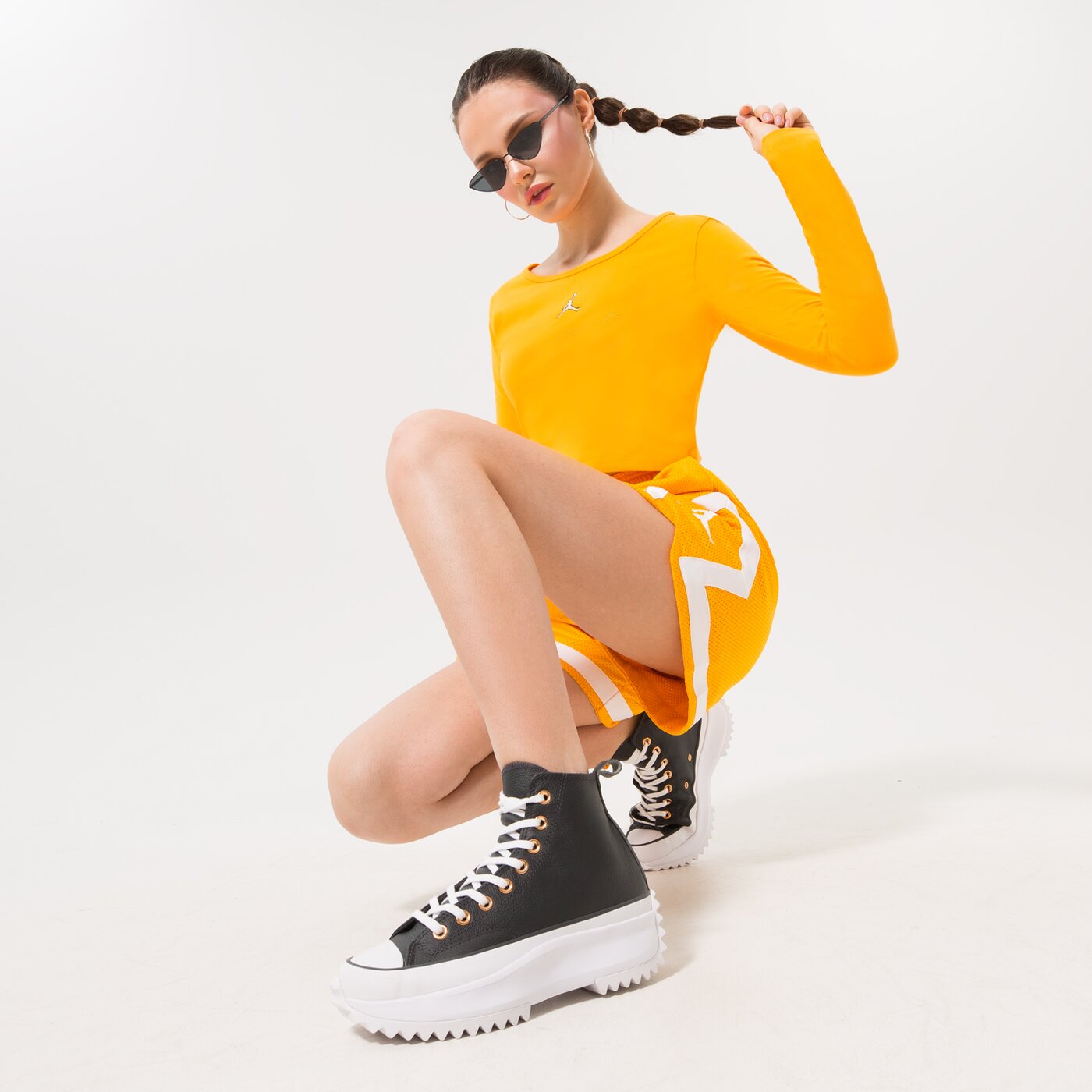 Дамски къси панталони JORDAN ШОРТИ W J HERITAGE DIAMOND S COR do5032705 цвят жълт