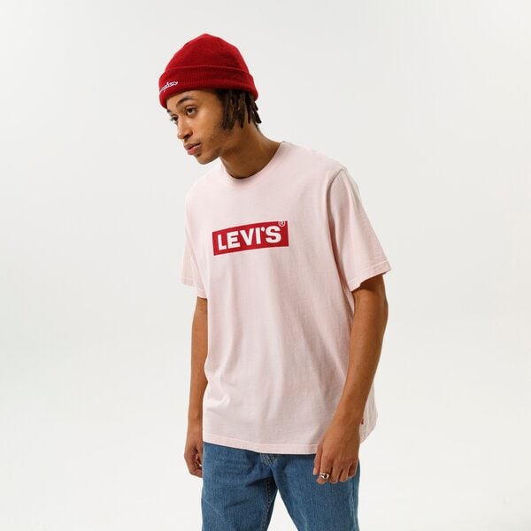 Мъжка тениска LEVI'S ТЕНИСКА SS RELAXED FIT TEE 16143-0405 цвят розов
