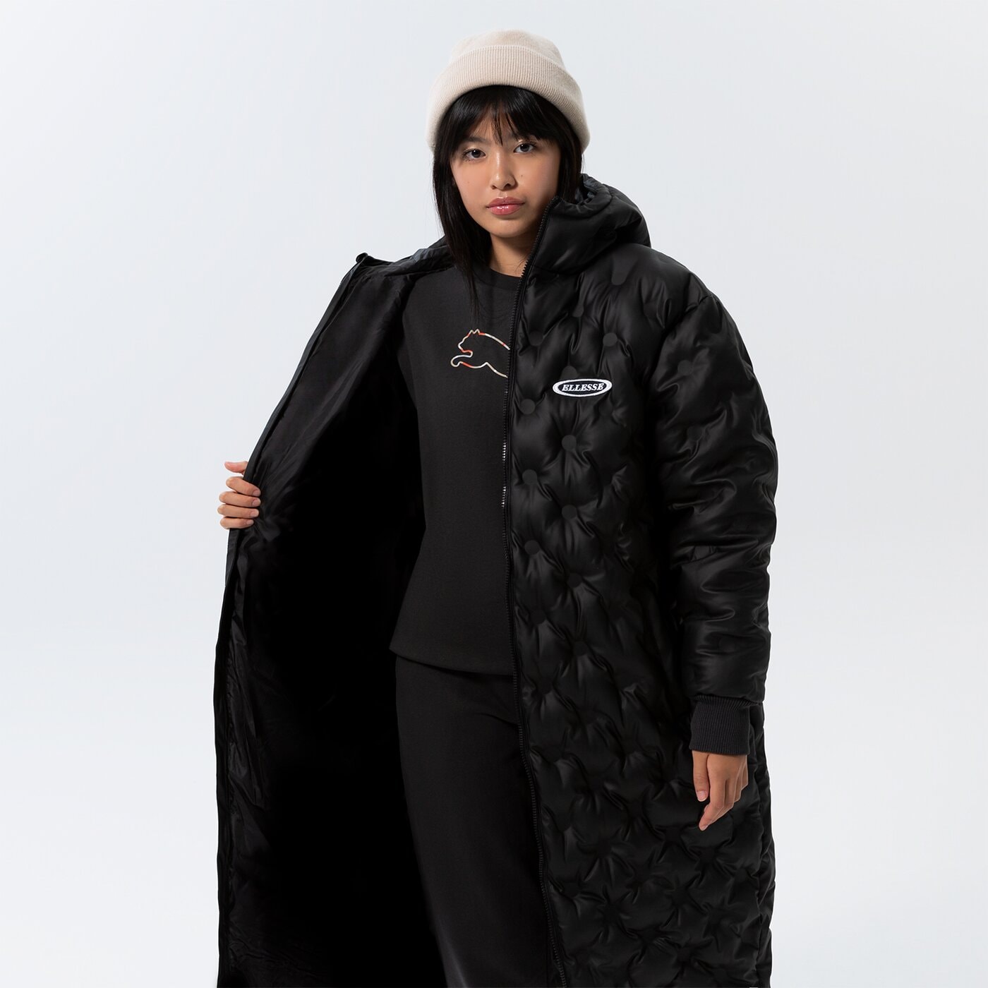 Дамско зимно яке ELLESSE ЯКЕ ROSANGELA PADDED JACKET BLK sgp15904011 цвят черен