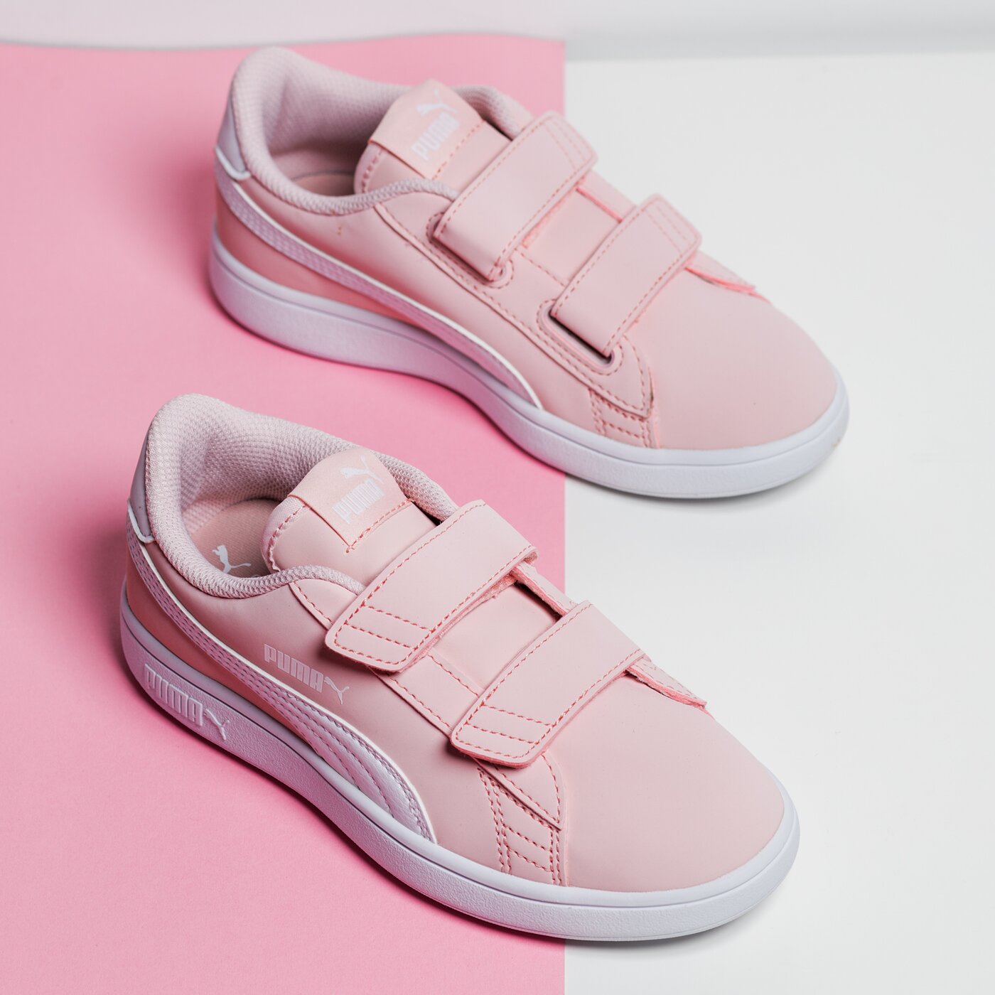 Детски маратонки PUMA SMASH V2 BUCK V PS 36518335 цвят розов