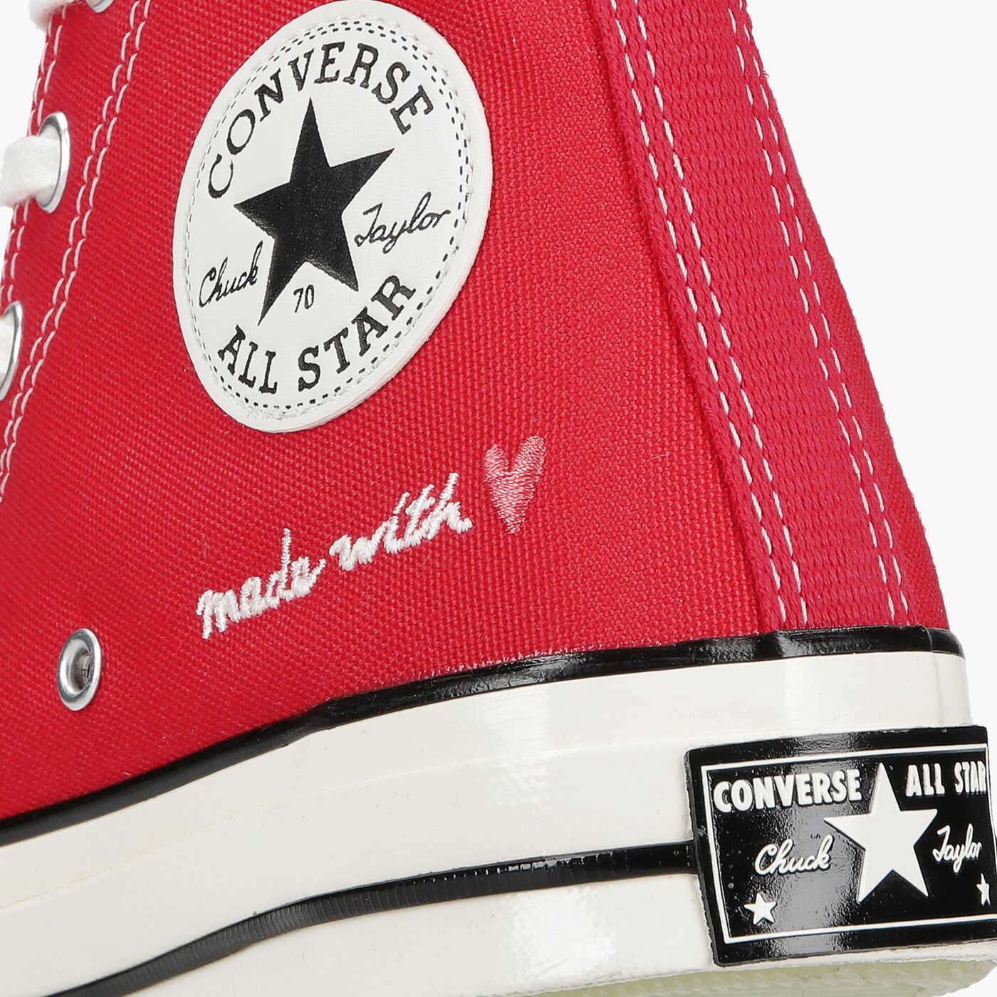 Дамски маратонки CONVERSE CHUCK 70 171117c цвят червен