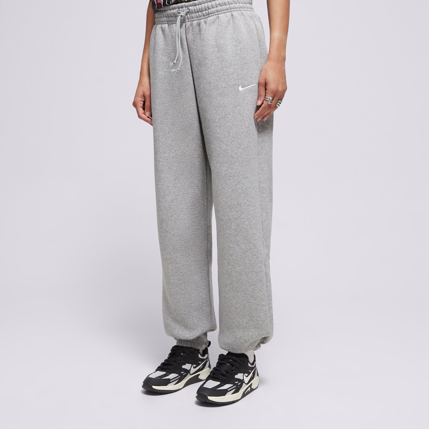 Дамски панталони NIKE ПАНТАЛОНИ W NSW PHNX FLC HR OS PANT 2 fz5996-063 цвят сив