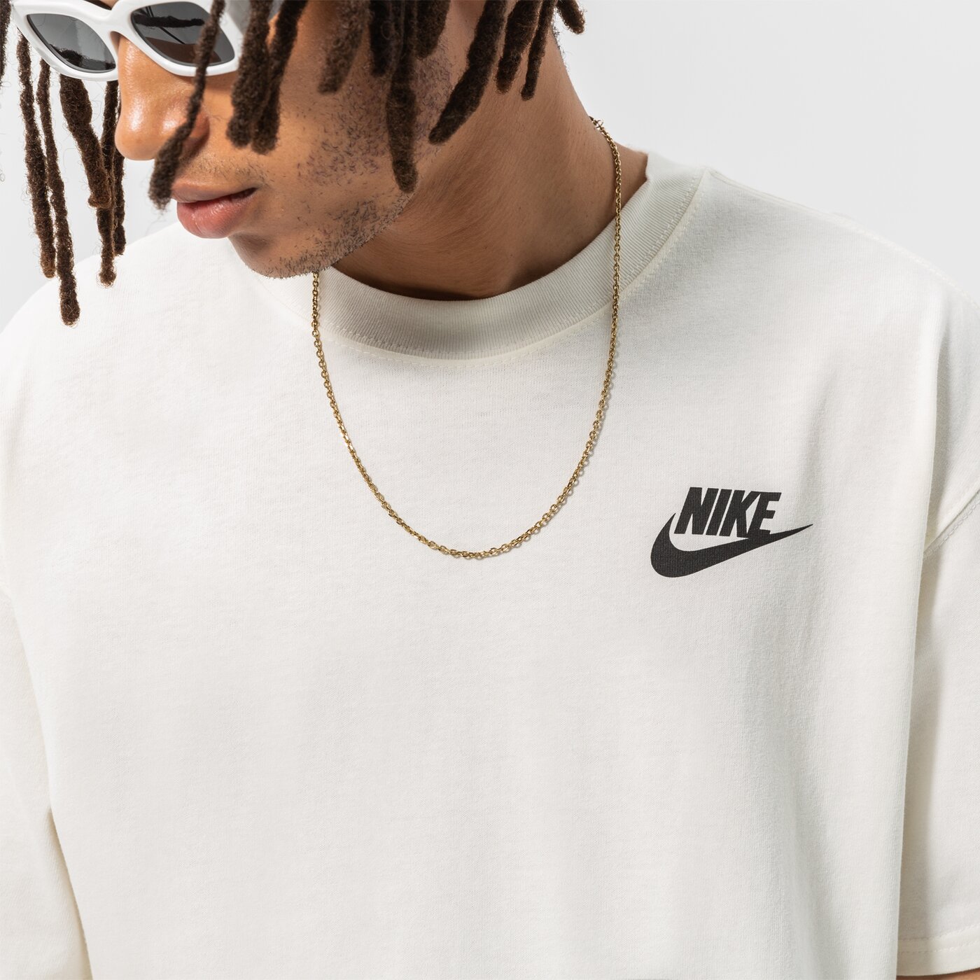 Мъжка тениска NIKE ТЕНИСКА M NSW SUST M2Z LBR TEE dq1004-133 цвят бял