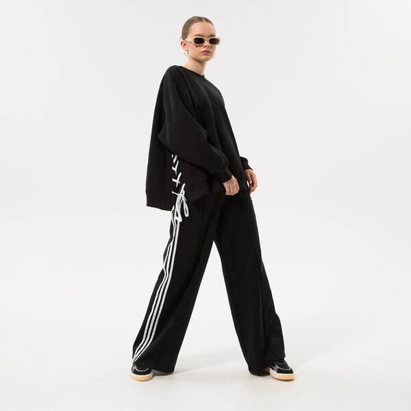Дамски суичър ADIDAS СУИТЧЪР LACED CREW hk5055 цвят черен
