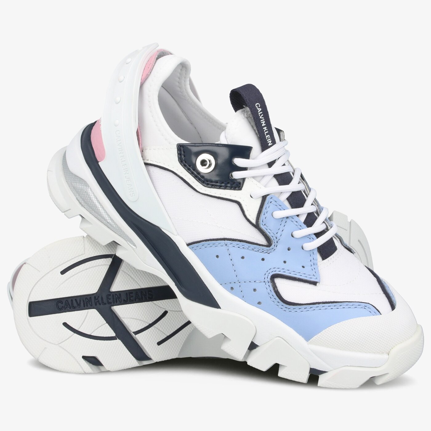 Дамски маратонки CALVIN KLEIN CLARICE b4r0883450 цвят бял