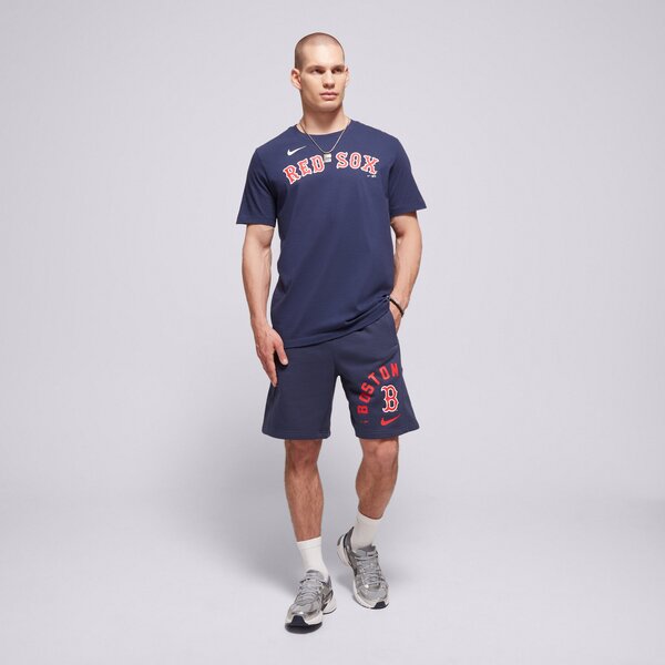 Мъжка тениска NIKE ТЕНИСКА FUSE WORDMARK COTTON TEE BOSTON RED SOX n199-44b-bq-0u5 цвят тъмносин