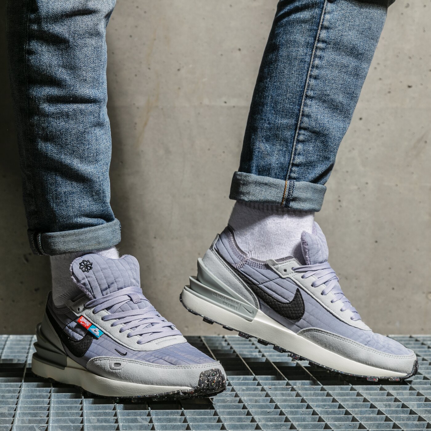 Мъжки маратонки NIKE WAFFLE  dc8890-500 цвят сив