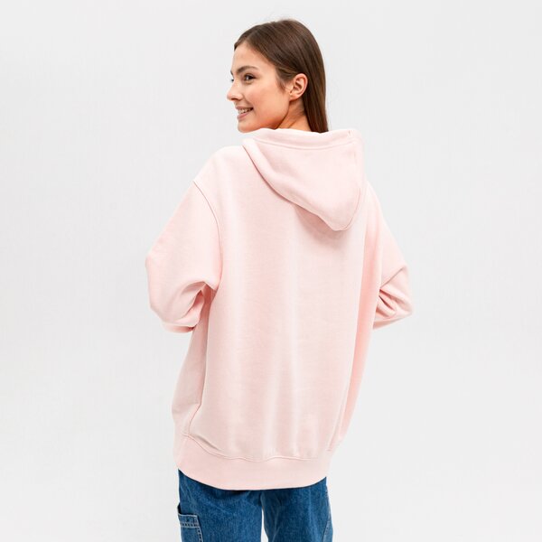 Дамски суичър NIKE СУИТЧЪР С КАЧУЛКА W NSW ESSNTL FLC HOODIE CLCTN dj7668-864 цвят бежов