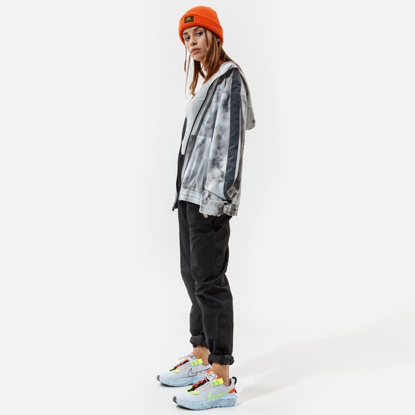 Дамско преходно яке NIKE ЯКЕ W NSW ICN CLSH JKT MESH AOP cz9318-084 цвят сив
