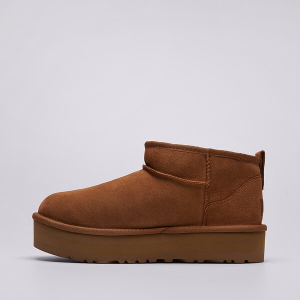 Детски кежуал UGG KIDS' CLASSIC ULTRA MINI PLATFORM 1157791k-che цвят кафяв
