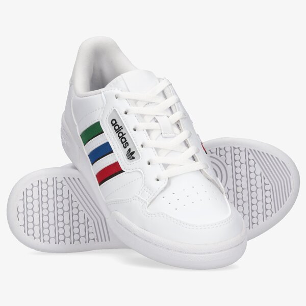 Детски маратонки ADIDAS CONTINENTAL 80 STRIPES J h05061 цвят бял