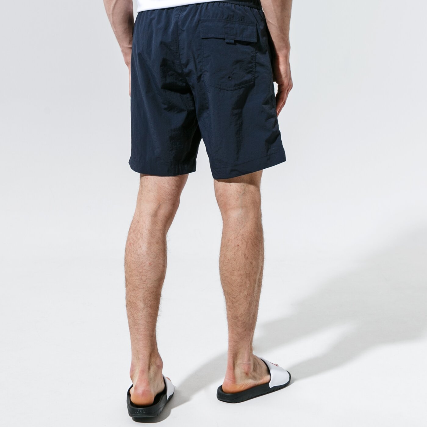 Мъжки къси панталони CHAMPION ШОРТИ BEACHSHORT 216068bs501 цвят тъмносин