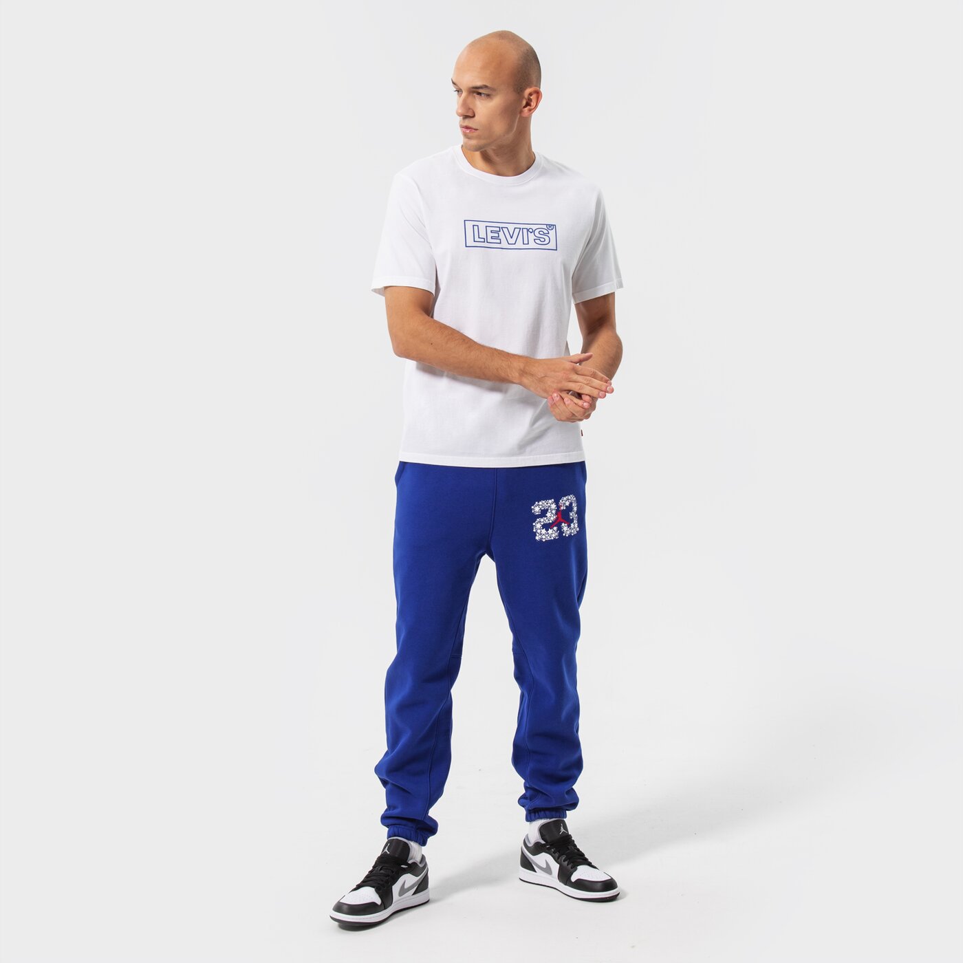 Мъжка тениска LEVI'S ТЕНИСКА SS RELAXED FIT TEE 16143-0516 цвят бял