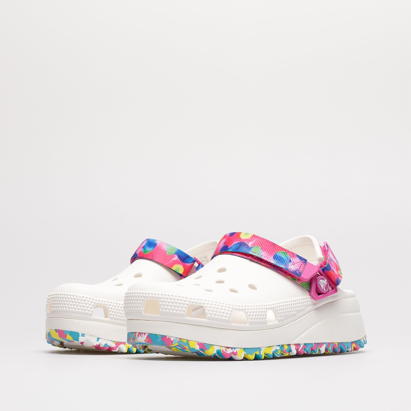 Дамски чехли и сандали CROCS HIKER SOLARIZED 207990-94s# цвят бял