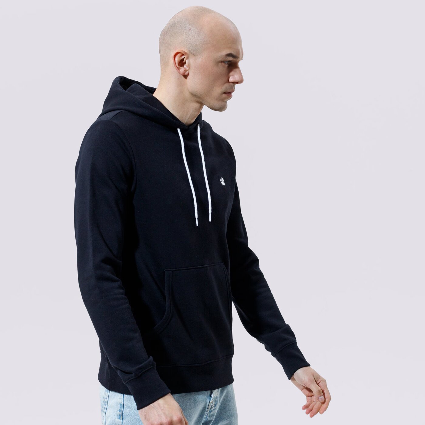 Мъжки суичър ELEMENT СУИТЧЪР CORNELL CLASSIC HO w1hob7-3732 цвят черен